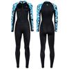 One-piece Diving Suit Women's Long-sleeved Sunscreen Jellyfish Lycra Surfing Snorkeling Quick-drying Swimming Clothes