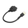 6 Pin Diagnostic Connector Cable OBD Diagnostic Adapter Replacement for Delphi Motorcycle