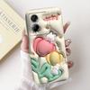 For Xiaomi Poco M7 Pro 5G Case Popular Flower Rabbit Duck Soft Liquid Silicone Cover For Xiaomi Poco M7Pro Capa 2409FPCC4G Coque