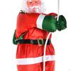 Cute Santa Claus Climbing Rope Animated, Hanging Wall Decoration Ornament, Pendant Snowman Crafts