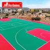 Outdoor Modular Basketball Court Flooring