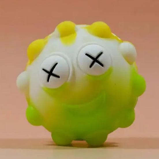 Popping Eye Expression Ball Toy Stress Relief Push Bubble Ball Squeeze Toy Decompression Stress Ball Fidget Toy