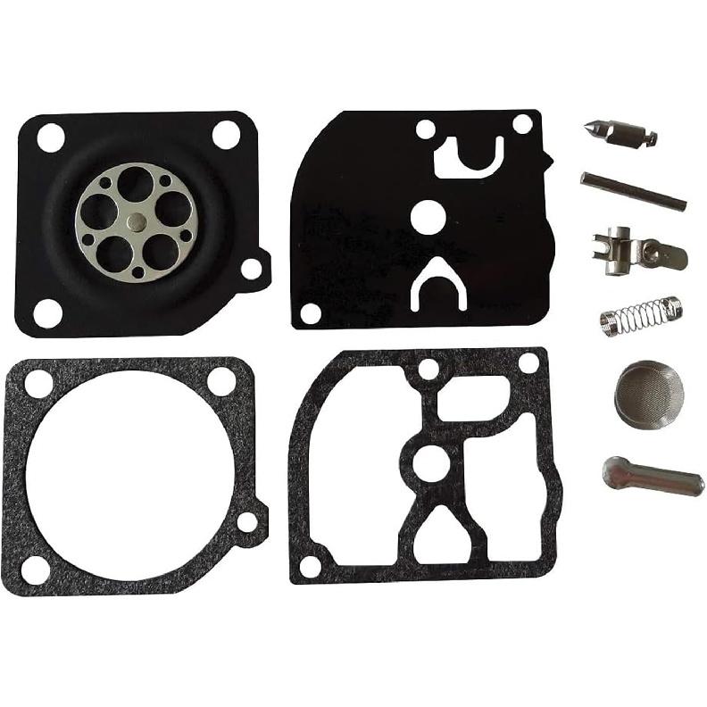 Carburetor Diaphragm Kit Repair Kit Compatible with suitable for Zama RB-39 C1Q-M27 -M28 -H14 -H19 -H27 -H32 CARB Homelite 250 McCulloch 38cc 35cc