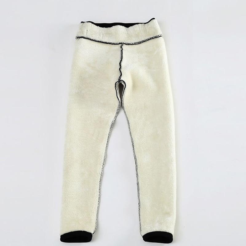 Winter Frauen Legging Samt Warm Halten Hight Taille Legging Casual Fleece Gefüttert Stretchy Komfortable Plus Größe Weibliche Thermische Hose