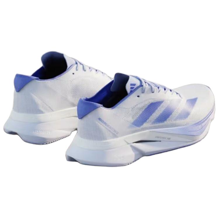 Nové Adidas Adizero Boston 12 Cloud White Lucid Blue Cobalt Blue Dámské JI4479