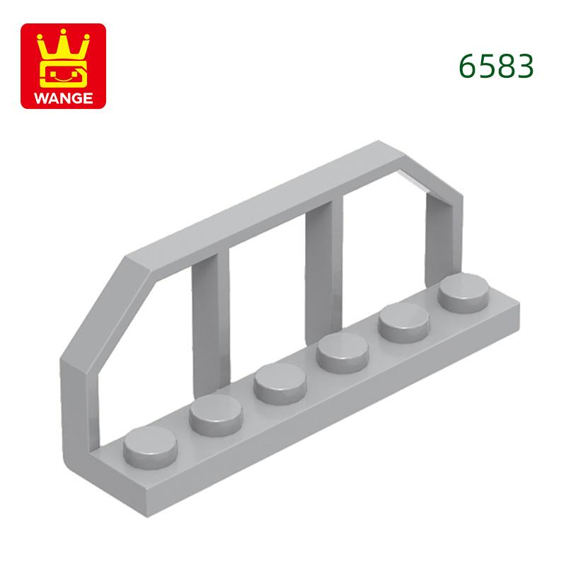 

59Pcs/Lot 6583 2x6 Guardrail Builing Blocks Moc Fence Parts Works With featuring Bricks DIY Children s Assembly Toy Present Bo