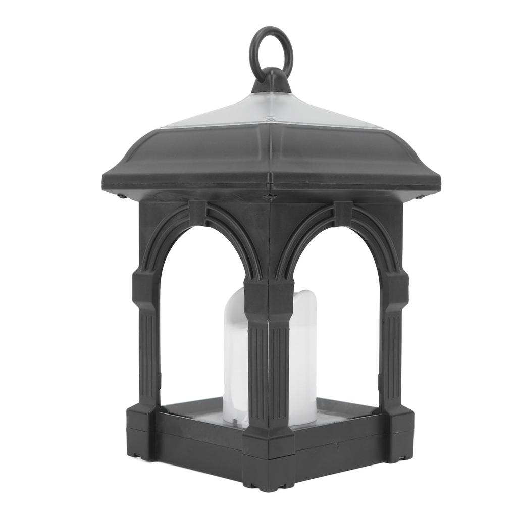 Solar Outdoor Lantern Hanging Solar Powered Warm Light Lamp Table Candle Lantern for Garden Yard