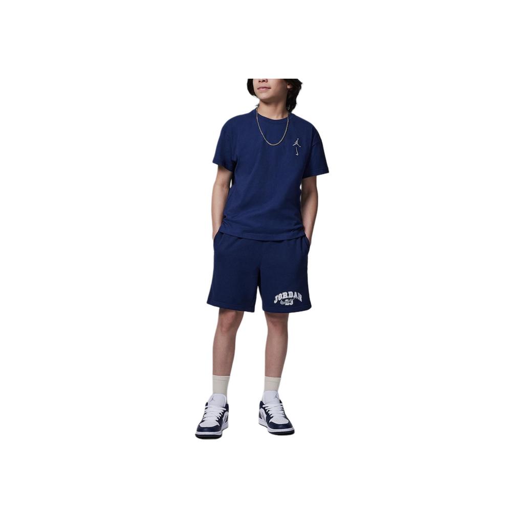 Jordan MVP23 T-Shirt Soft Comfortable Skin-Friendly Versatile Short Sleeve Men Tops Deep-Navy II3091-410