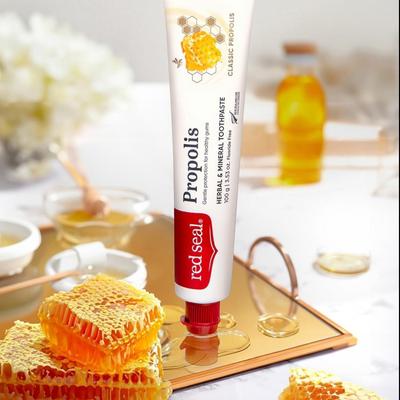 [Sello Rojo] Pasta de Dientes de Propóleo / Propóleo Menta 100g* 2 piezas Desde COREA