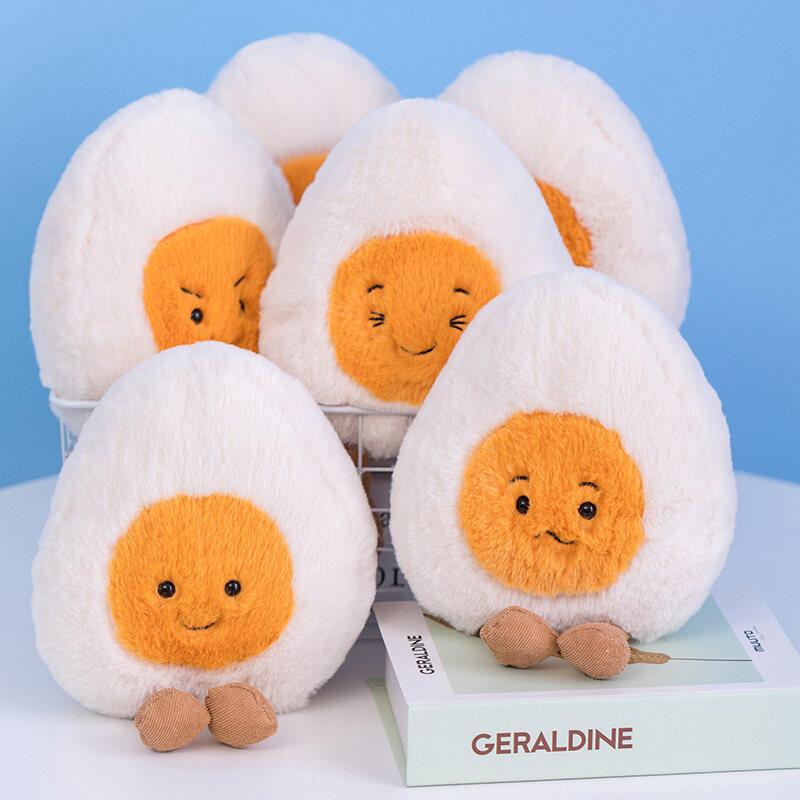 Cute Nordic Boiled Egg Plush Toy For Kids Soft And Cuddly Egg Doll