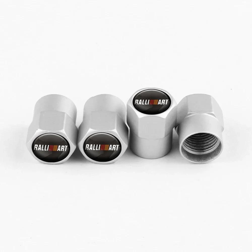 

4PCS Metal Dustproof Cap Car Wheel Tire Valve Stem Cover for Mitsubishi Outlander Lancer EX ASX Pajero L200 Auto Accessories