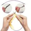 1PC Stainless Steel Disassembly Accessory Rope Rotating Needle Weaving Tool DIY Nylon Detachable Circular Needle Multi-functional