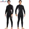 3mm Diving Suit Men's One-piece Thermal Surfing Long-sleeved Cold-proof Snorkeling Swimsuit