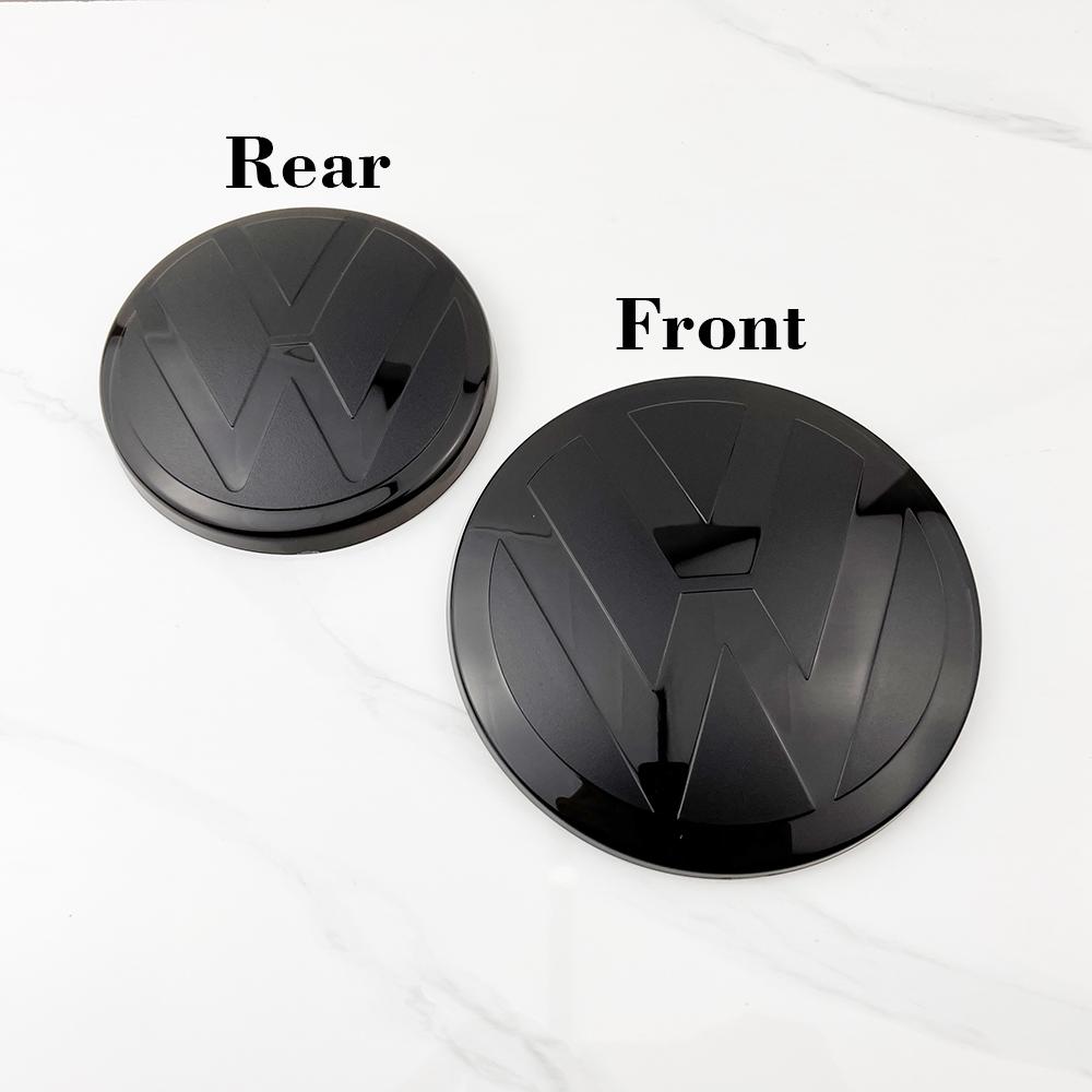 HIJK1 Car Modification Logo Sticker Not Affect ACC Front Rear Emblem Badges Cover For VW Volkswagen Golf MK6 MK7 MK7.5 MK8 2010-2024