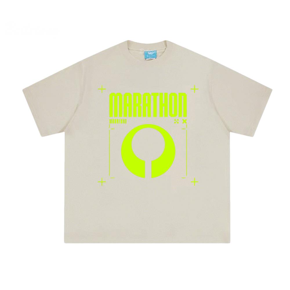 Marathon Shooting Game T-Shirt Men Women 100%Cotton 2026 Summer Game Customize Print Children Unisex Oversized Shirts