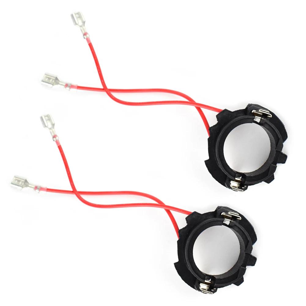 H7 LED Headlight Bulb Base Adapters Holders Retainers for Golf 5 MK5 for JETTA Plastic Lamp Base Headlight Accessories