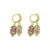 Exquisite 2024 Violet Leaf Ear Cuffs: High-End Design for Elegant Appeal