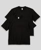 Peulinteuseuta [2Pack] 17-Count Basic Plain Oversized Round Short Sleeve T-Shirt