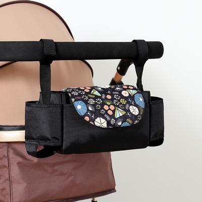 1pc 35x15x11cm Baby Stroller Bag Baby Stroller Pouch Hook Storage Bag Storage Basket Multi Functional Large Capacity Universal