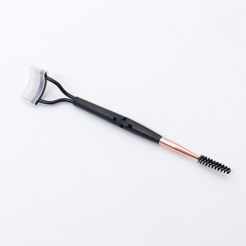 

Double Head Eyelash Curler Eyelash Brush Makeup Lash Separator Brush Туш для вій Curl Eye Beauty Makeup Косметичний інструмент YSL чорний