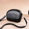 Mini Women's Bag 2025 New Fashion Retro Leather Texture Small Round Bag Shoulder Messenger Bag