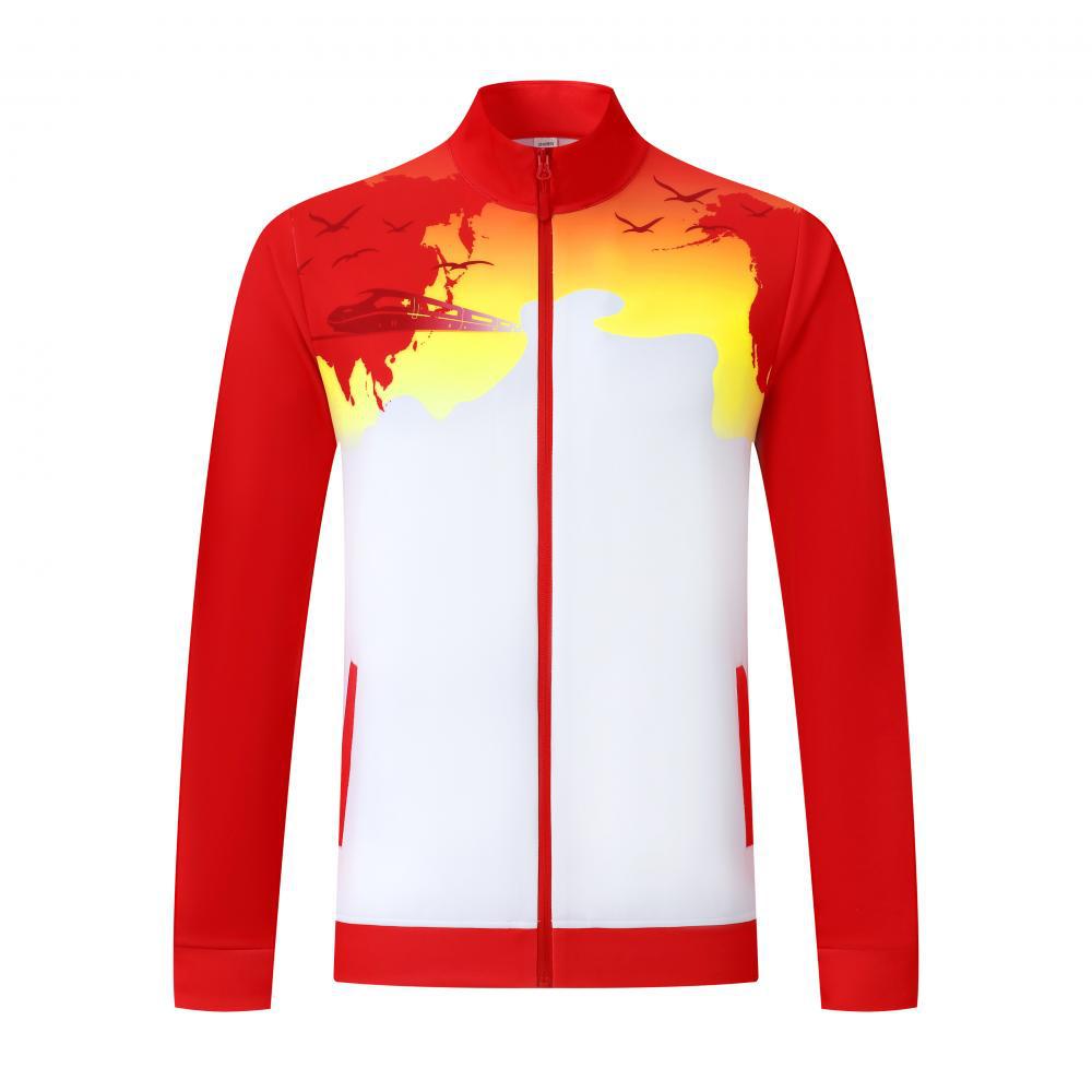 Unisex Autumn/Winter Table Tennis & Badminton Sports Jacket Set - Casual Coach & Team Uniform