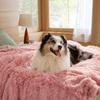 Plush Sherpa Waterproof Fleece Pet Blanket: Thickened Pad for Dogs & Cats