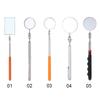 Portable Round Mirror Car Tools Car Mechanical Repair 360 Retractable Telescopic Inspection Detection lens Angle View