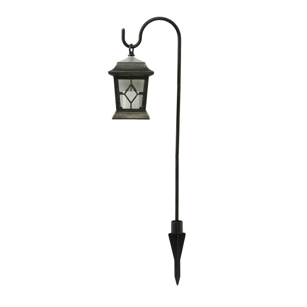 Takasho Galt Solar Lantern Light, Black