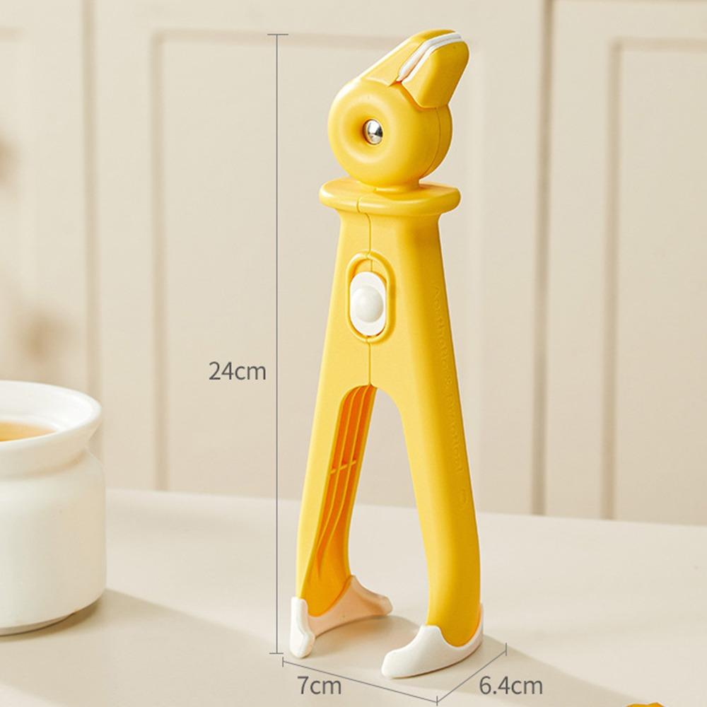 

Bird Shape Kitchen Pot Bowl Clip Silicone Anti Scalding Holder Kitchen Gadget жовтий