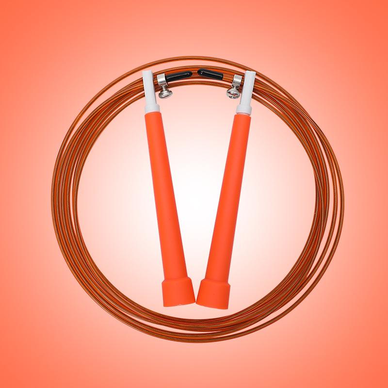 PVC Steel Wire Skipping Rope, Speed Skipping Rope for Fitness, 3 Metres Long, Competitive Skipping Rope for Children