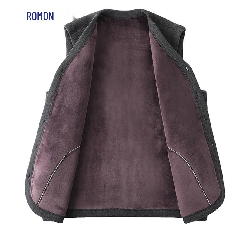 Luomeng Men's Fleece-Lined Thermal Vest