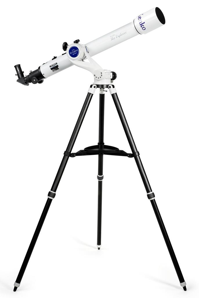 Kenko Astronomical Telescope Sky Explorer SE70A Lens Tube Free Stop Type Refractor Aperture Focal Length Eyepiece Up To 90x Lunar Surface Observation