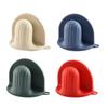 Anti-scald Silicone Oven Mitts Non Slip Microwave Hand Clips Soft Baking Gloves  Cooking