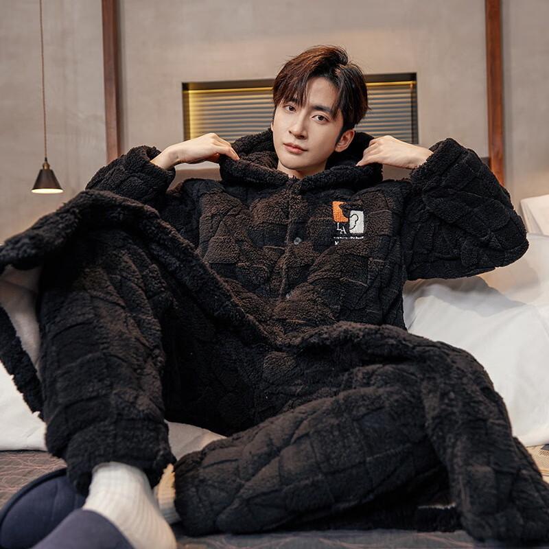 Женский плюшевый флисовый халат на осень/зиму L