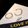 High-Quality Diamond Paved Hoop Earrings – Small, Niche, Luxury Feel Ear Jewelry