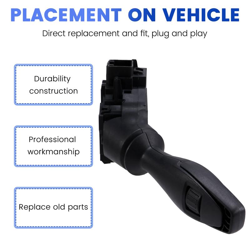 8A6T-17A553AC Auto Scheibenwischerschalter Scheibenwischerschalter Für Ford Fiesta 2009-2019 8A6T-17A553-AC-A99D