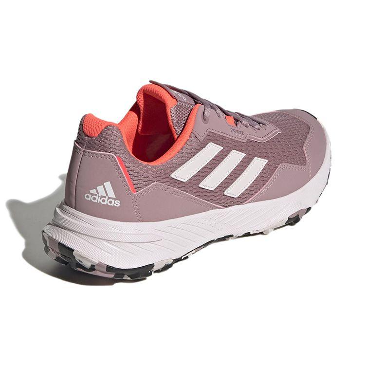 Adidas Tracefinder Trail Comfortable Sports Fabric Mesh Non-Slip Wear-Resistant Breathable Low-Top Trail Running Shoes Women Sneaker Purple Q47240
