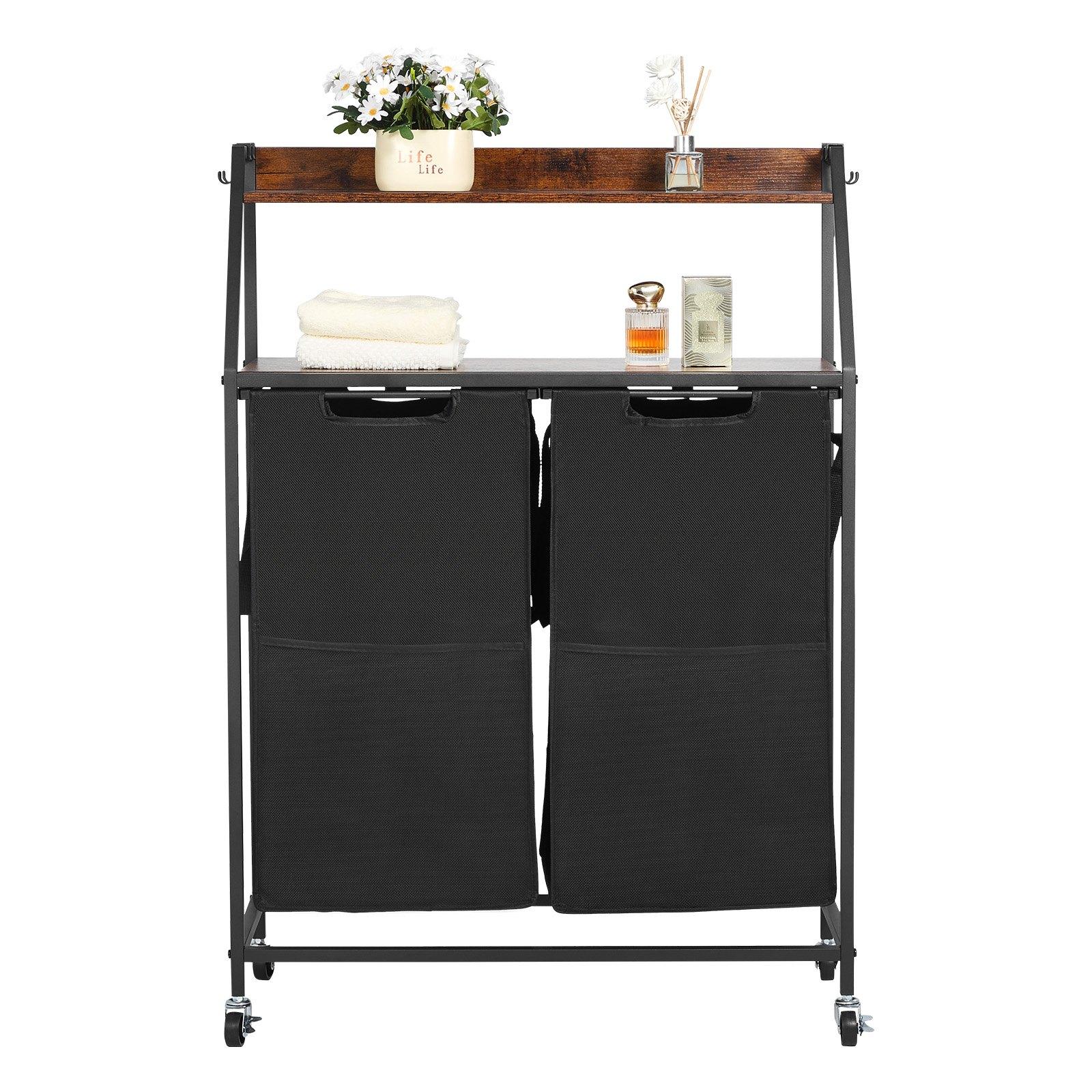 VEVOR 2 Tiers Laundry Sorter, Tall