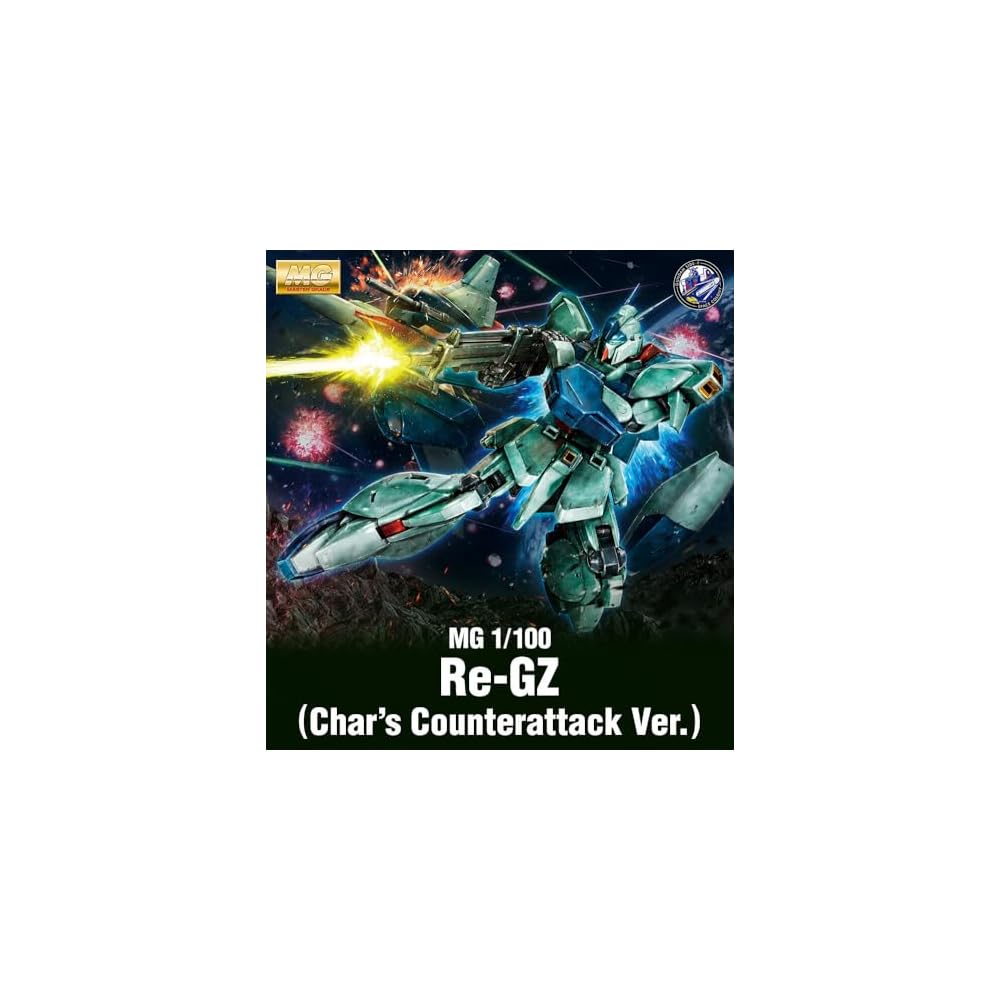 MG 1/100 Re-GZ Model Kit Char's Counterattack Version Plastic Model Assembly Toy