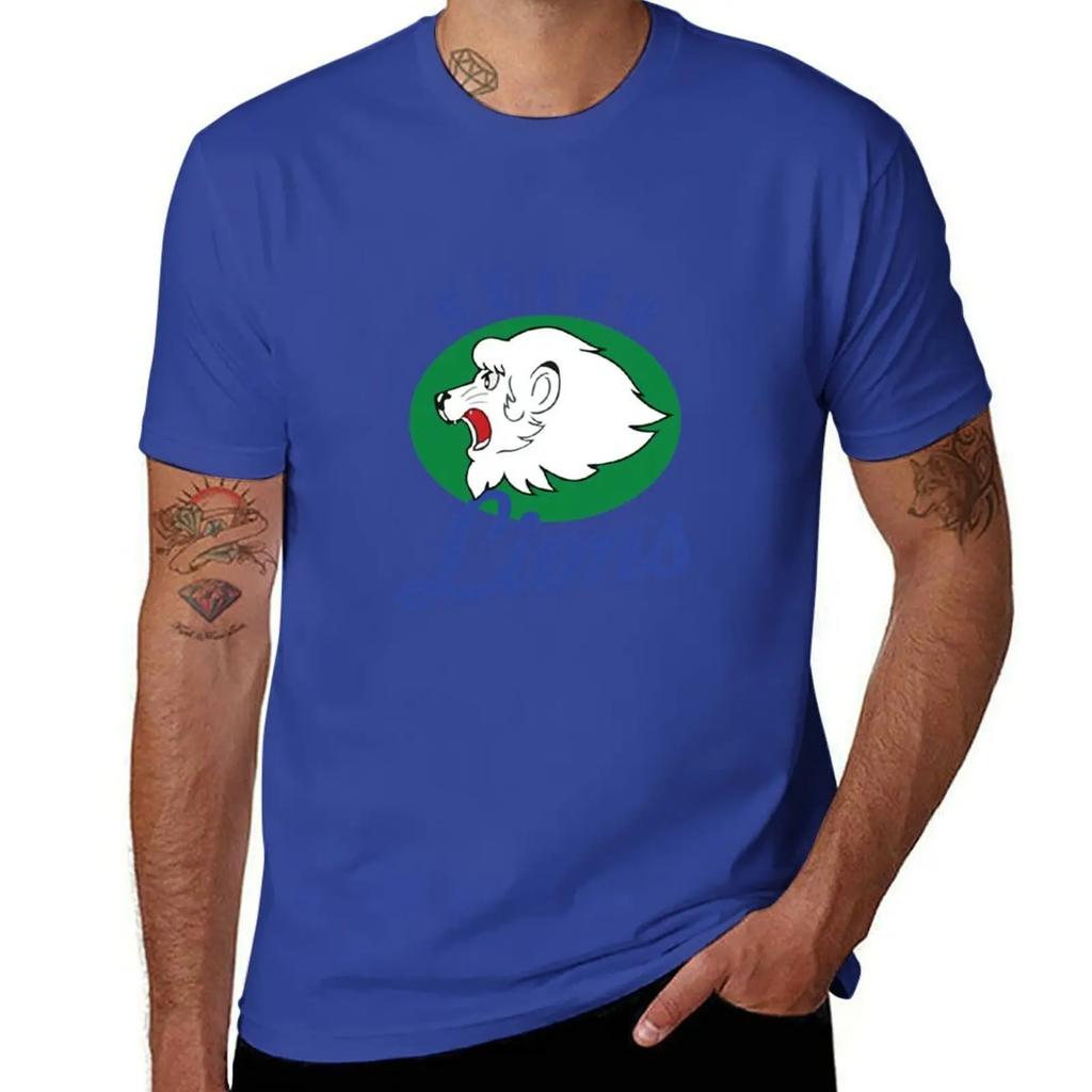 Seibu Lions T-Shirt Anime-T-Shirt Vintage-Kleidung Anime Oversize-T-Shirts für Männer