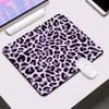Pink Leopard Print Mouse Pad 18x22 Small Laptop Computer Office Table Mats PC Gaming Esport MousePad HD Non-Slip Rubber Desk Mat