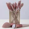 13-teiliges professionelles Make-up-Pinsel-Set mit weichem Fell, Schönheit, Highlighter, Pulver, Foundation, Concealer, multifunktionales kosmetisches Werkzeug