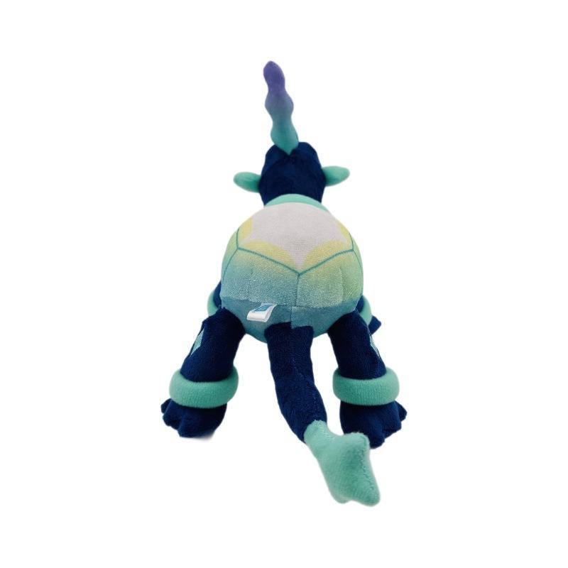 New Cute Terapagos Plush Toy Cute Legendary Turtle Character Soft Stuffed Doll Anime Plushie for Fans Collectors Birthday Gift Home Desk Decor