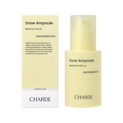 CHARDE Snow Ampoule Brightening Glow Care 30ml 30ml