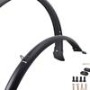 2x Mountain Bike Mud Guards Against Splashing Water Dust Road Bike Fenders for Mountain Road Bike 700C Water Riding Rain