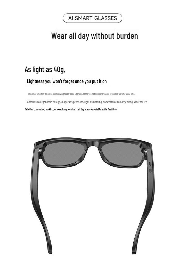 CrossXK One Mac Smart Glasses: 8MP Camera, Stabilization, Smart Call, Object Recognition, AI Translation.