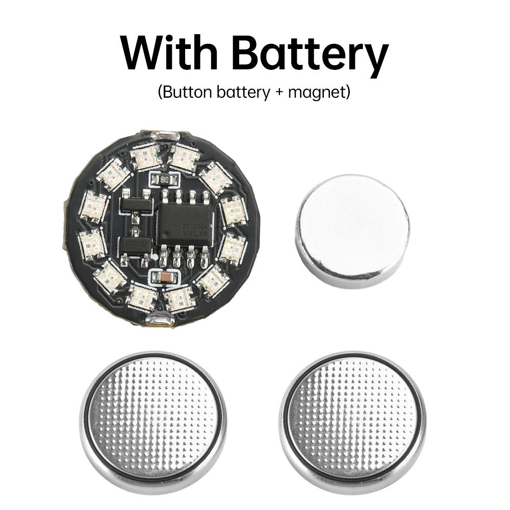 Colorful Wireless LED Magnetic Control Induction Light Breathing/Gradient/Rotation/Running Light DIY Landscape Sand Table Light