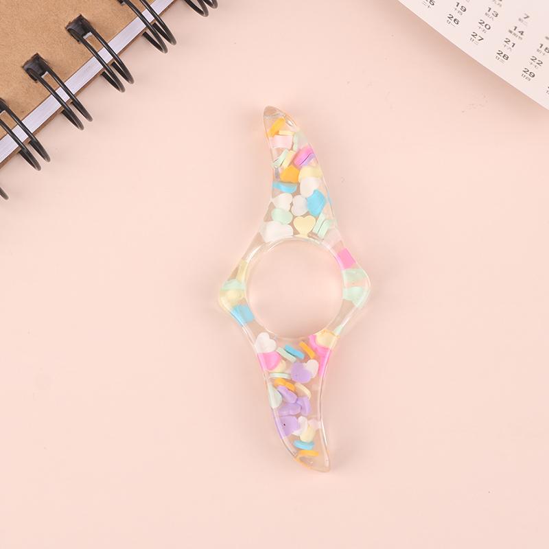 1pc Thumb Book Support Book Page Holder Convenient Bookmark School Office Supplies Book Thumb Holder for Library Book Lovers