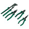 Set of 4 Mannesmann Pliers - M10997 - Cutting Pliers, Multi-grip Pliers, Needle-nose Pliers, Universal Pliers